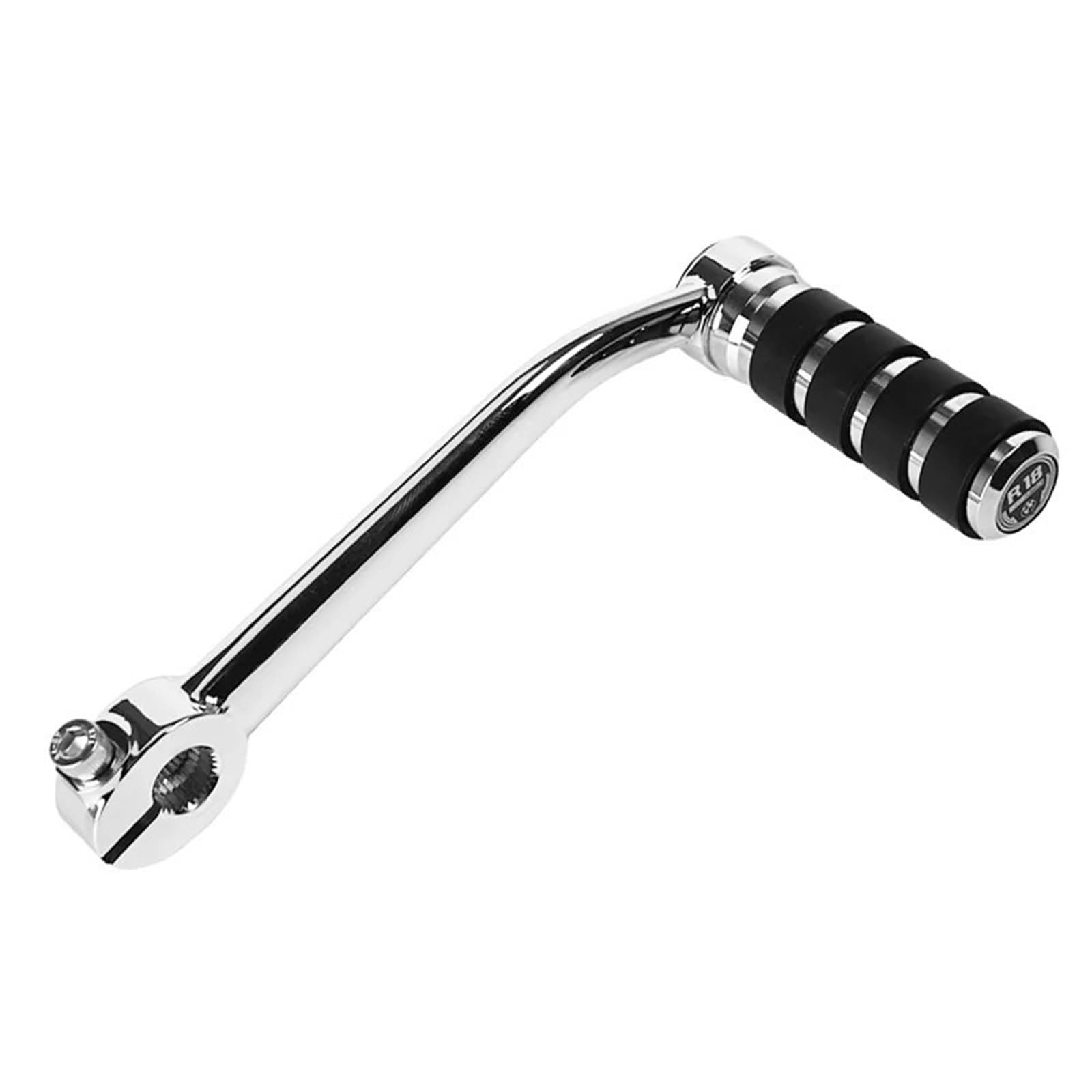 Xinqqdc Chrome Shift Peg Foot Heel/Toe Shift Lever Kit Shifter Peg Rear Gear-Shift Fit For Bmw R18 Roctane R18b Transcontinental R 18 B/Classic Metal Gear Shifter Shift Lever(Chrome)