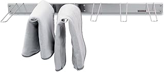 00-4016 Wall-Mounted Towel Rack, 13 Hooks, 33