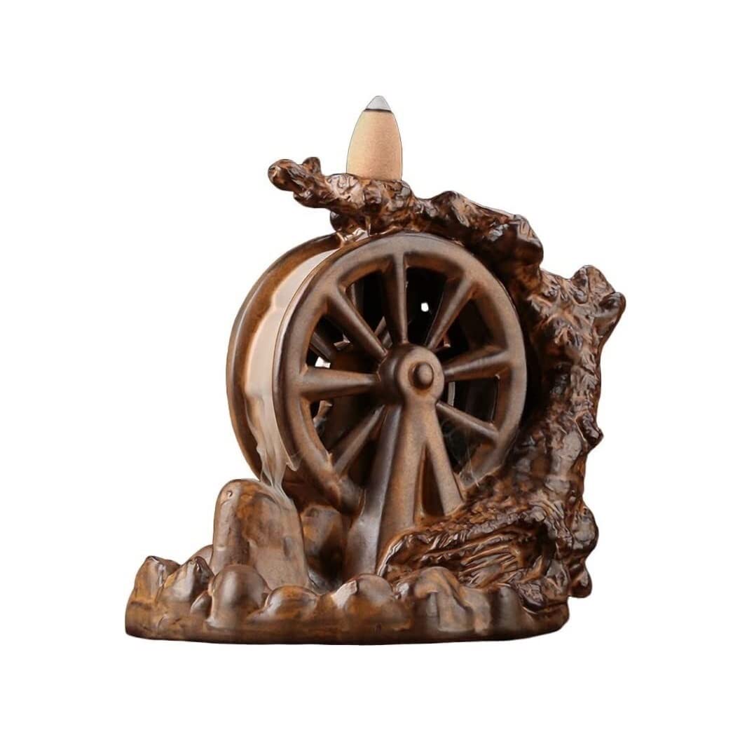 Palnik Na Kadzidełka Kreatywny Ceramiczny Uchwyt Kadzidła Z Kadzidełkiem Z Przepływem Zwrotnym Kadzielnica Kadzielnica Home Decor Odwrócony Palnik Kadzidła Pokoju Medytacyjnego Salonu