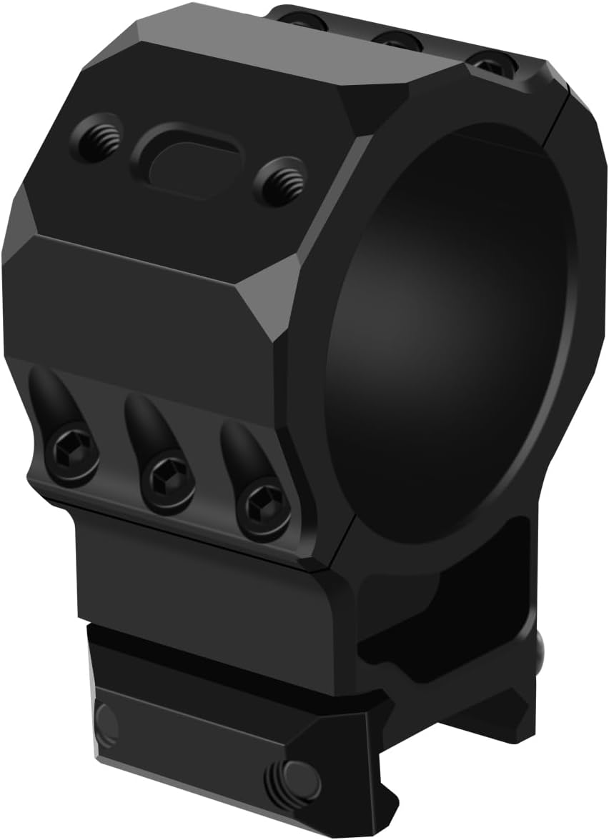 SPINA OPTICS Precision Riflescope Rings 34mm Tube with Recoil Lugs- Compatible with Picatinny Rails -7075 Aluminum Alloy Scope Rings Mount- 2 Pieces