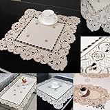 Pratique : ces sets de table peuvent être utilisés comme supports de tasse, boisson, bol, casserole, assiette ou vase. Ils sont adaptés pour diverses occasions et peuvent ajouter une touche de beauté antique.