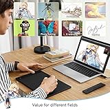 VEIKK A30 10x6 Inch Drawing Tablet Graphics Tablet with Battery-free pen, 8192 Professional Levels Pressure, 4 touch keys and 1 gesture pad(extra OTG, glove and film included) - Image 5