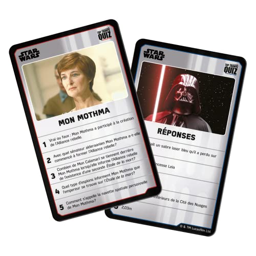 Winning Moves Jeu de 54 Cartes Star Wars The Mandalorian Jeu de société Jeux de cartes A partir de Version française - vue 5