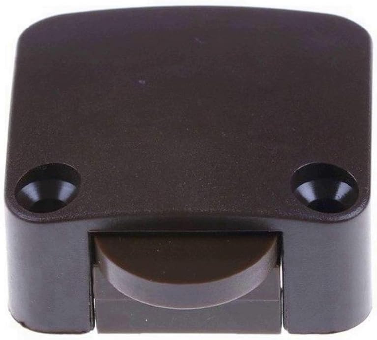 Mounted bass brown snap switch, LED (low voltage) 230 V (high voltage) on/off switch, door switch cabinet chest, cabinet switch