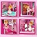 JUKUDAHU Girl House Toys for Girls 4-8, 3 Storey 6 Rooms Indoor Playset with Doll, Furniture and Accessories, Pretend Toddler Toy, Birthday Gifts for Girl Age 3-5 4-6 6-12
