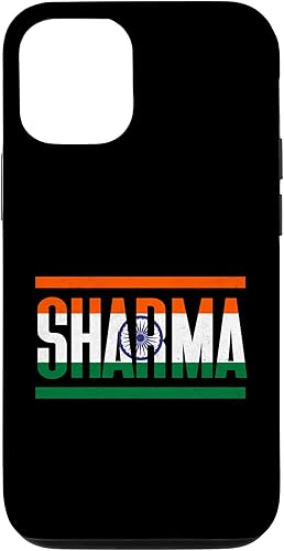 iPhone 1212 Pro Sharma Surname Family Pride India Flag Case iPhone 1212 Pro Sharma Surname Family Pride India Flag Case