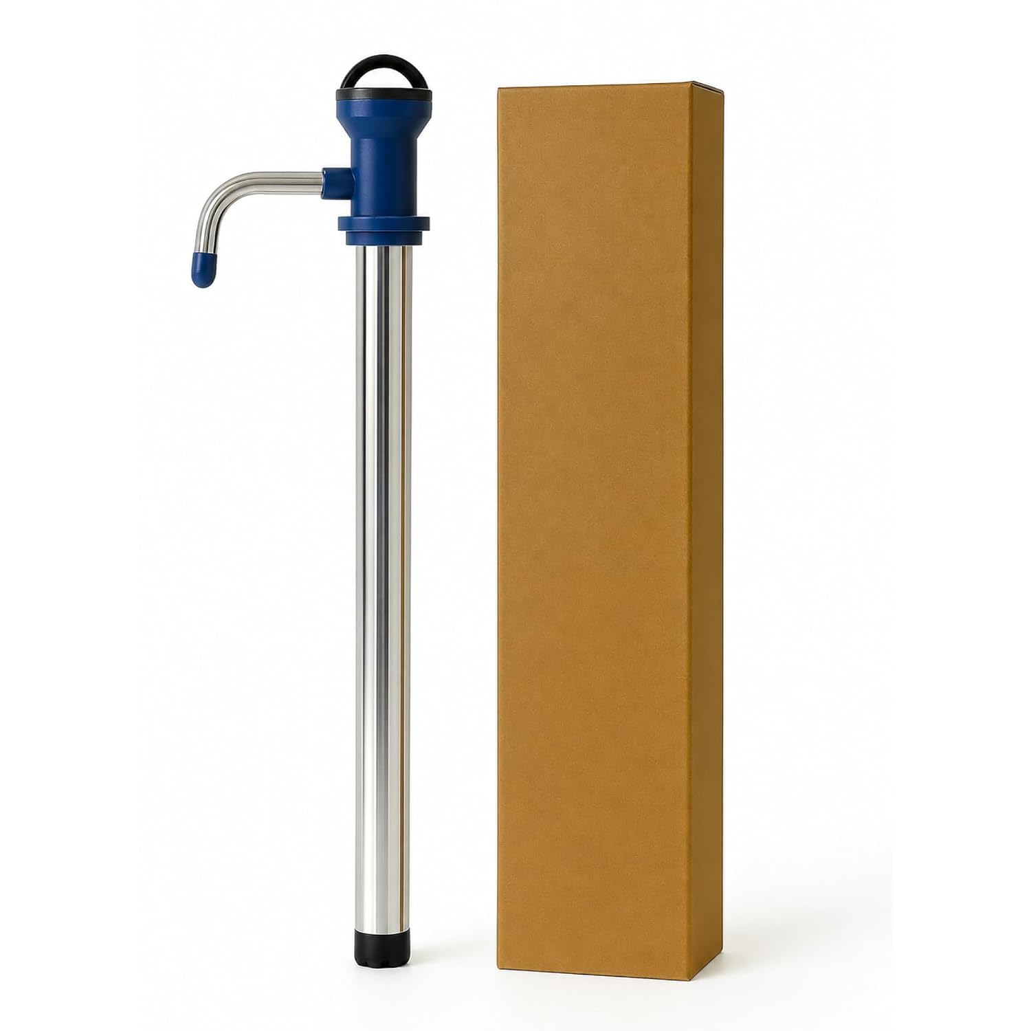 Stainless Steel Manual Hand Oil Pump for 15 Liter Can | Cooking Oil Transfer Dispenser for Kitchen (Pack of 1)-image-10