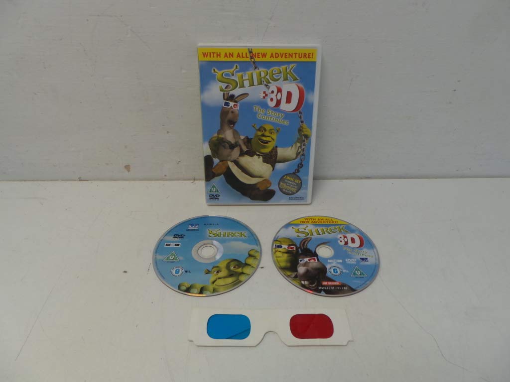 Shrek +3D - The Story Continues [DVD]