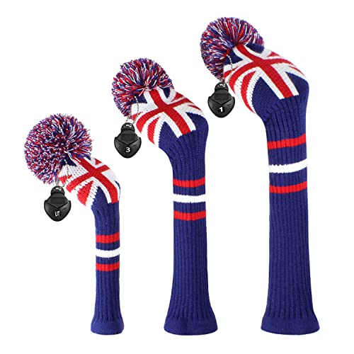 Scott Edward Woods Headcovers Set of 3