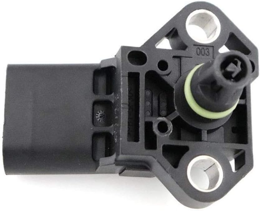 LOGEA 03G906051E MAP Sensor, Compatible with VW, Audi A4 A8, Seat, Skoda, Air Pressure Sensor, ±1% Accuracy, 0 - 1.5 bar Range, Metal, Automotive Use