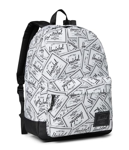 Image of Herschel Supply Co. Unisex Herschel Classic Backpack Sticker Up White (Limited Edition), XL - 30L