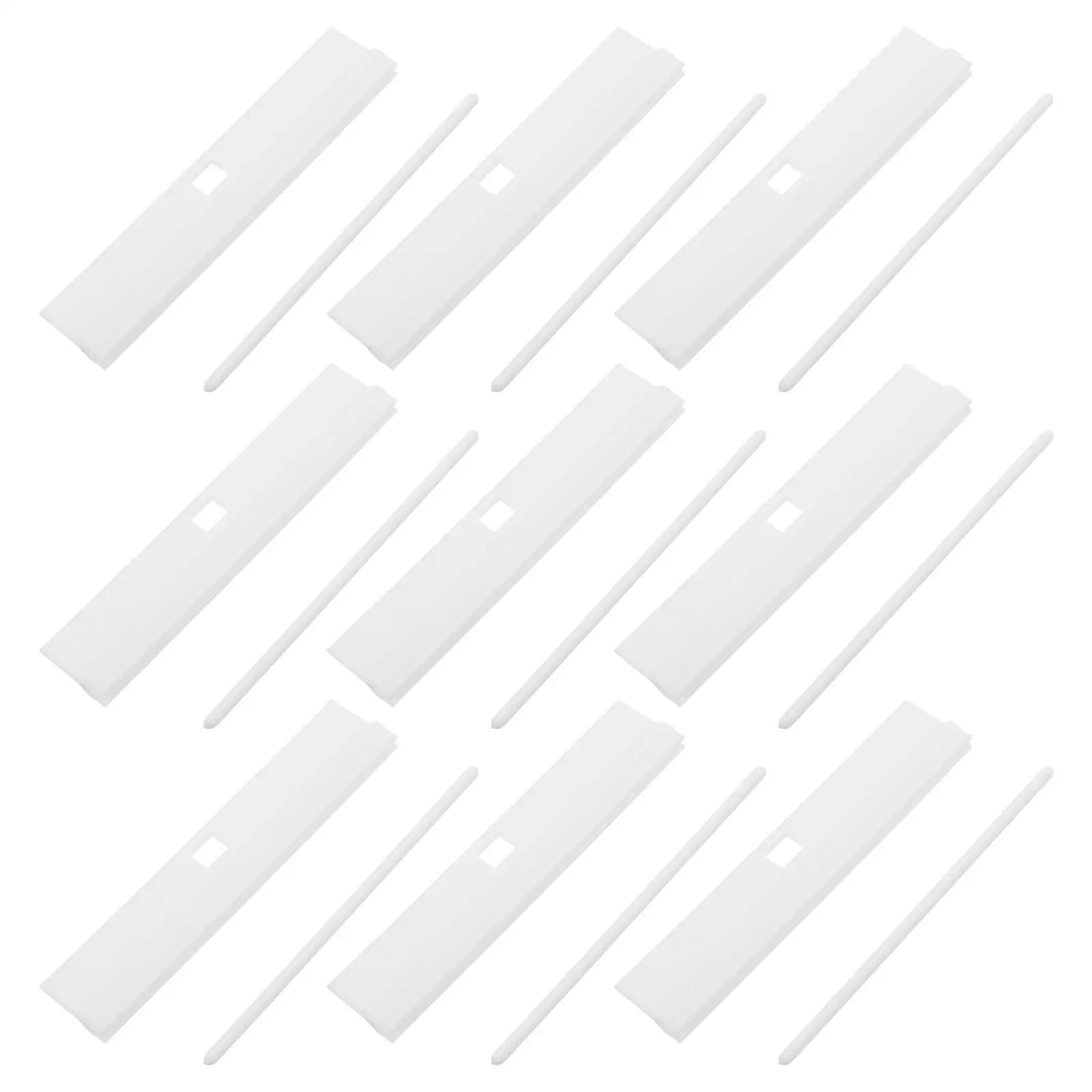 Xinglongs Vertical Blind Top Hangers 60pcs Vertical Blind Replacement Slats, Hanging Parts for Window Repair Kit