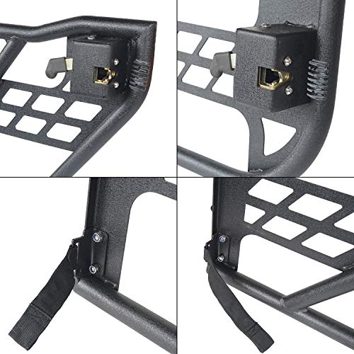 U-Box For Jeep 4 Doors Tube Doors Tubular Offroad Trail Doors Summer Half Doors For 2007-2018 Jeep Wrangler Jku 4-Door Unlimited #TOP7