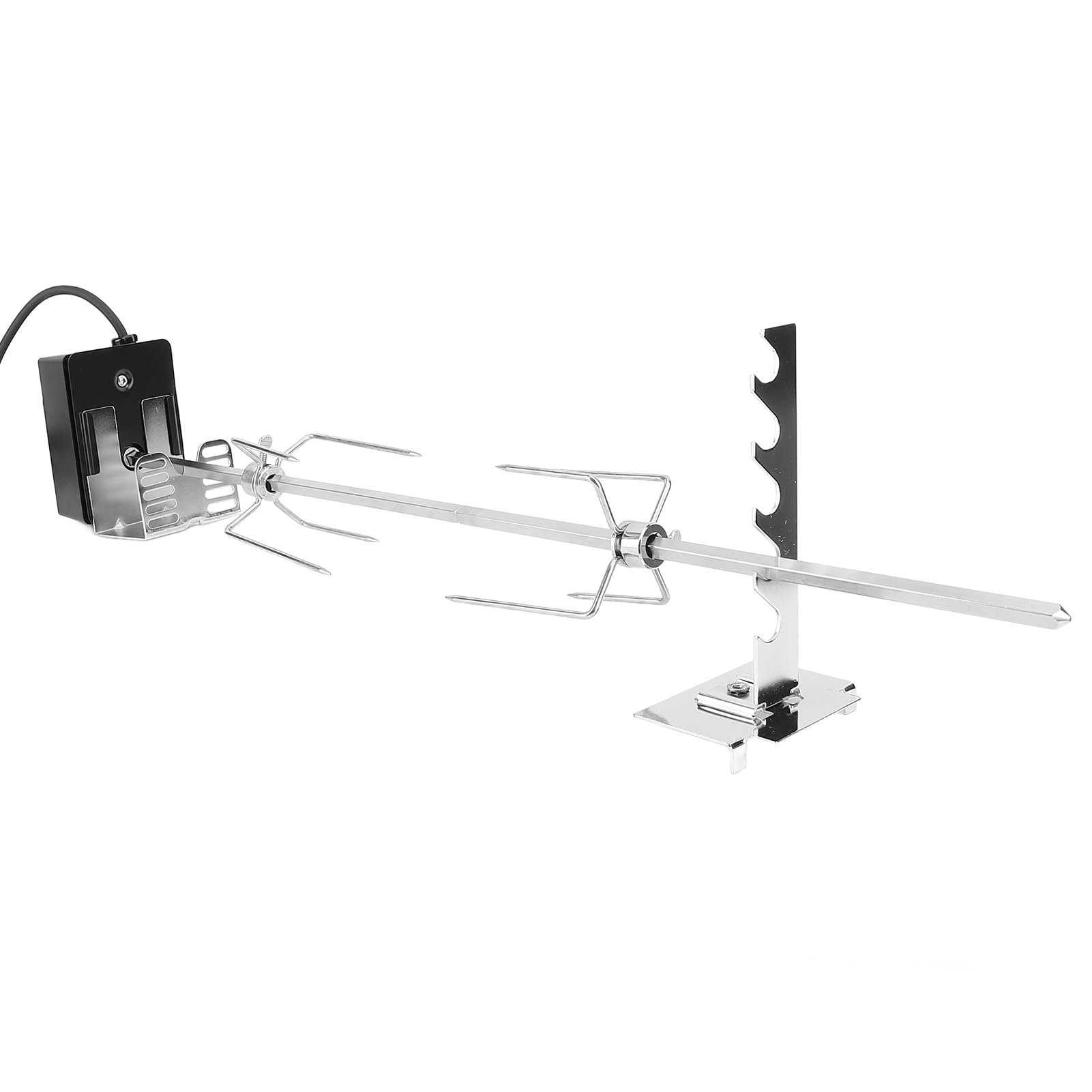 Kit de Parrilla Eléctrica para Barbacoa, Impermeable, Interruptor Sucio, Motor Giratorio Estable para Asar Al Aire Libre, Cerdo Entero, Pollo, Cordero, 15 Kg, 220 V, UE para Reuniones