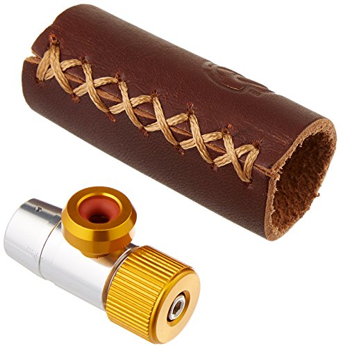 Portland Design Works Tiny Object CO2 Inflator with Leather Sleeve - //coolthings.us