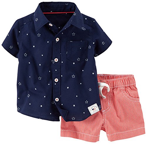 Carter's Baby Boys' 4th of July 2-Piece Short Set