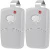 2X for Multicode Linear 308911, 10 dip Switch Gate Opener Remote 300MHz, Multi Code Garage Door Opener Remote, Garage Clicker Replacement