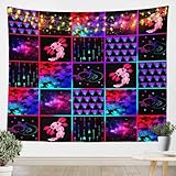 【Tapestry Größe】 Wandteppich 150 cm x 130 cm. Es ist sowohl für den Innen- als auch für den Außenbereich ausreichend.