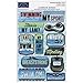 KAREN FOSTER Cardstock Stickers, Swimming is My Sport