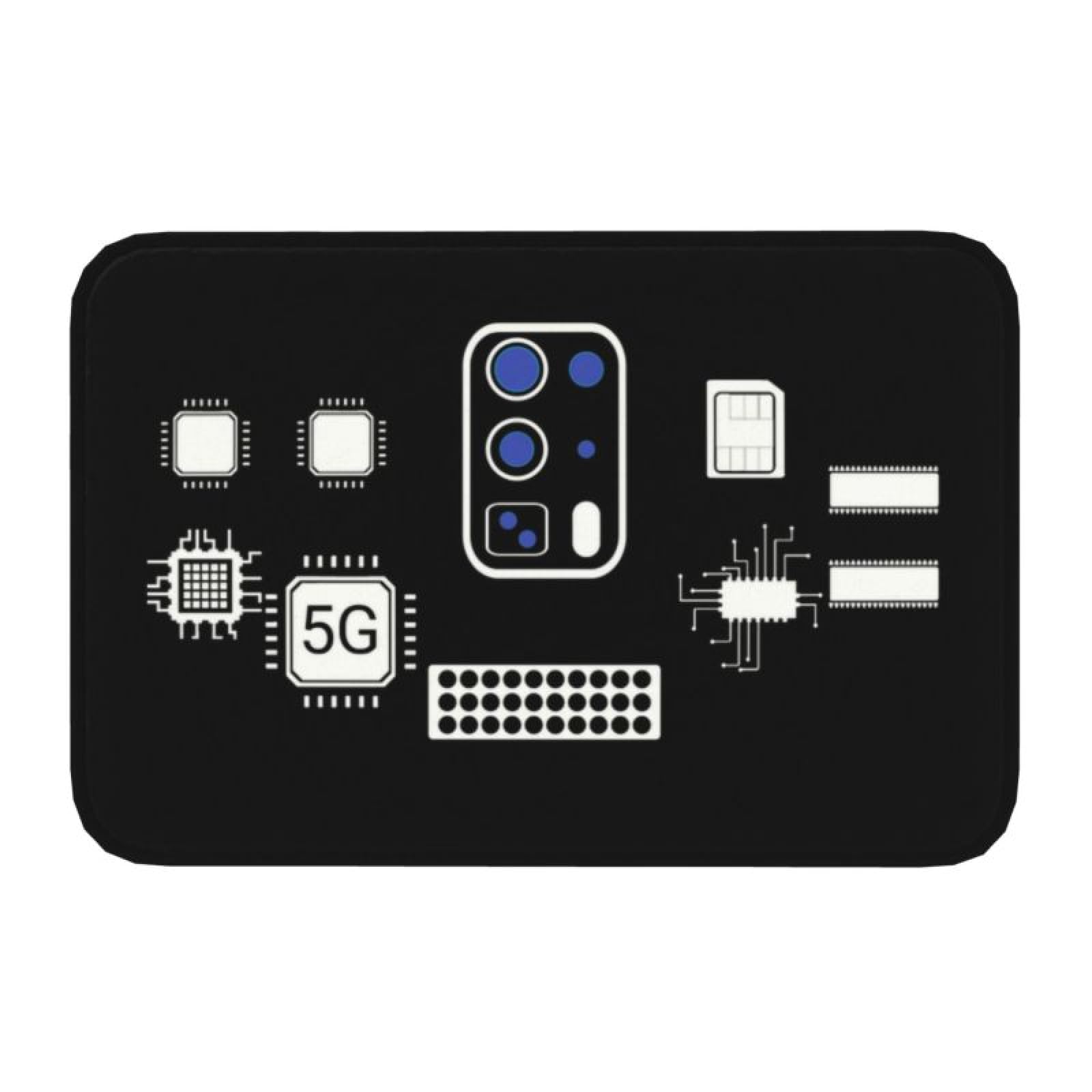 Tapis paillasson antidérapant technologie CPU absorbant entrée