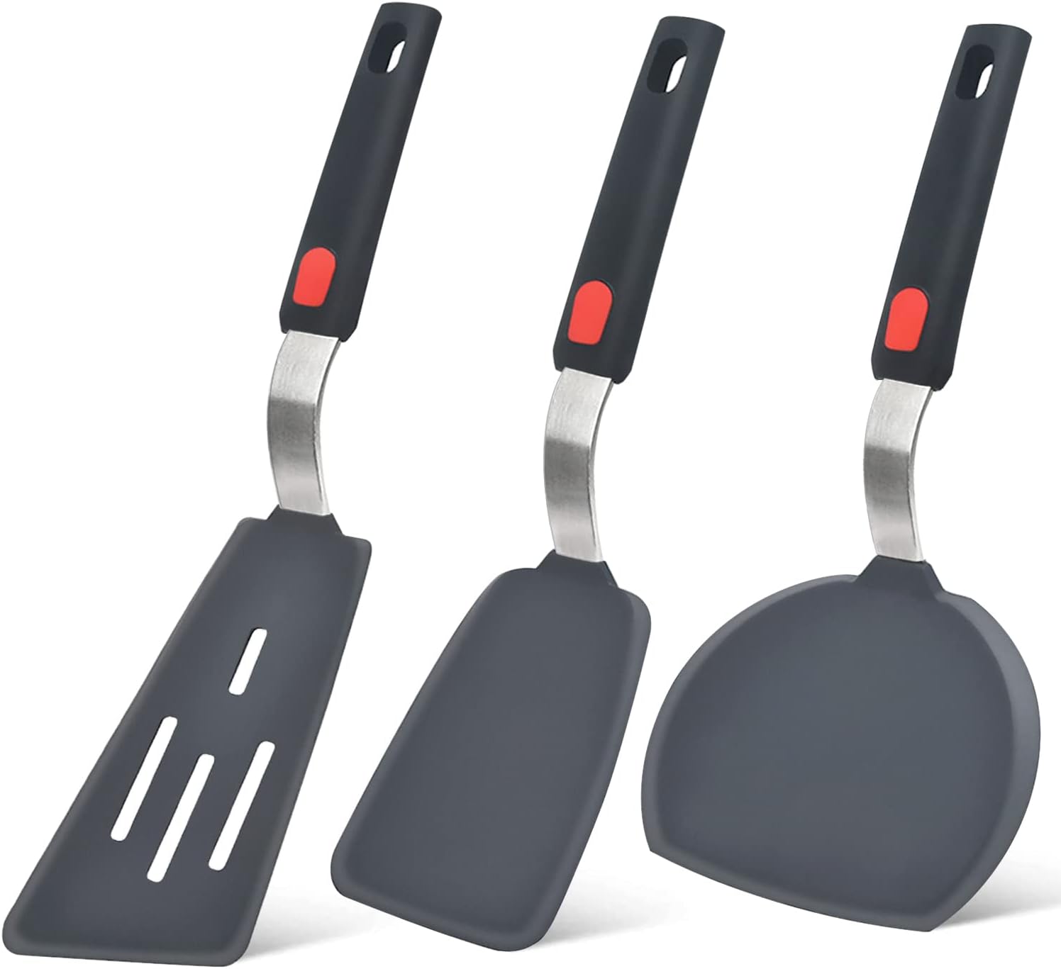 Silicone Spatula Turner Set of 3