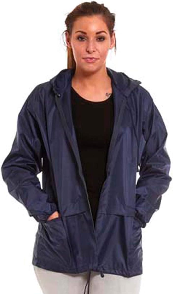 Topsport Game Unisex Adults Packaway Cagoules X-Large Navy