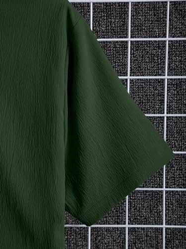 Image of ROYALICA Regular Fit Mens seer Shirt Green S
