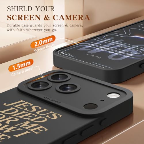 CASBST for iPhone 17 Pro Christian Phone Case, Romans 5:10 Design by CASBST - Used condition - Image 3