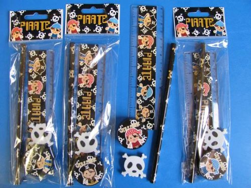 Preisvergleich Produktbild Schreibset Pirat, 4 teilig