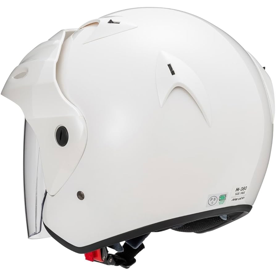 marushin ジェットヘルメット ホワイト マルシン(Marushin) バイクヘルメット ジェット Mー400 ホワイト