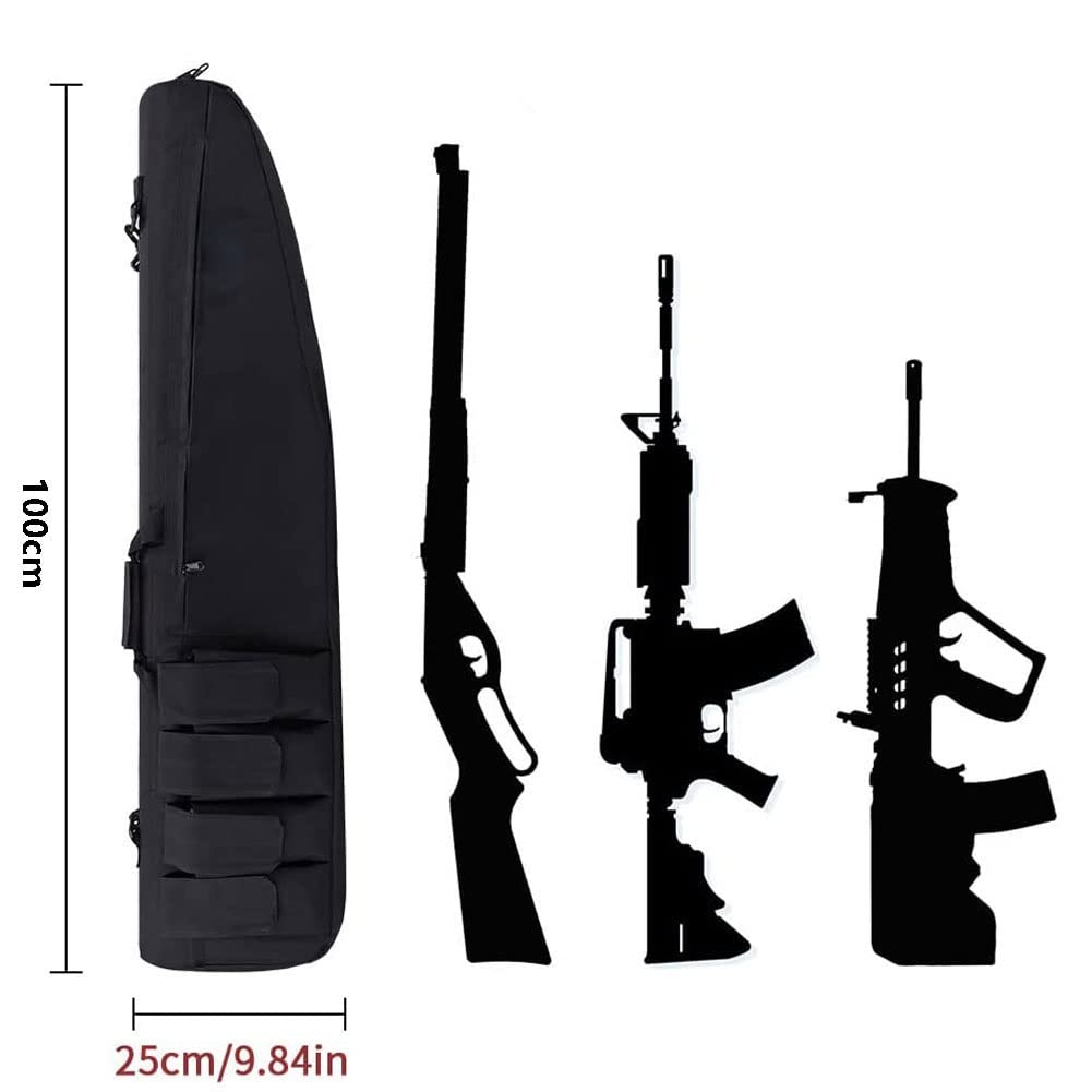 Estuches Blandos para Rifles, Fundas para escopetas y Otros Accesorios con Correa de Hombro Ajustable, Bolsa multifunción para Armas