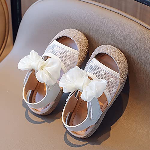 Girls' Little Children's Soft Sole Sandals Summer Little Girls' Baby Baotou Princess Shoes Toddler Sandals Size 4 Girls3