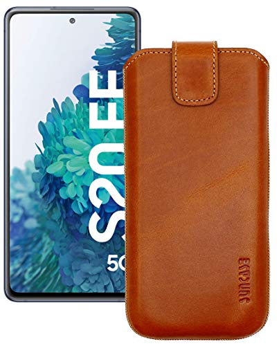 Suncase Samsung Galaxy S20 FE Lederhülle