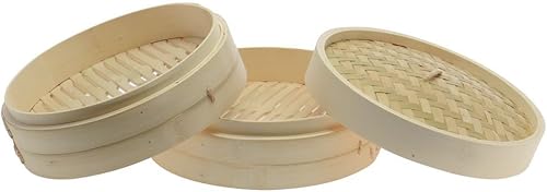 Miniatura 2 de Town Food Service Juego de vaporizador de bambú de 10"