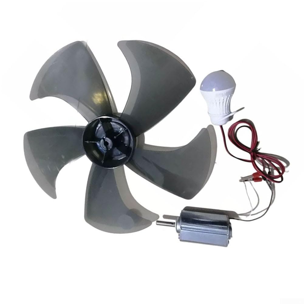 Gearmotor Générateur à aimant permanent 12 V 80 W pour éolienne à monter soi-même et modèles à manivelle, kit scientifique éducatif en plein air (lot de 1)