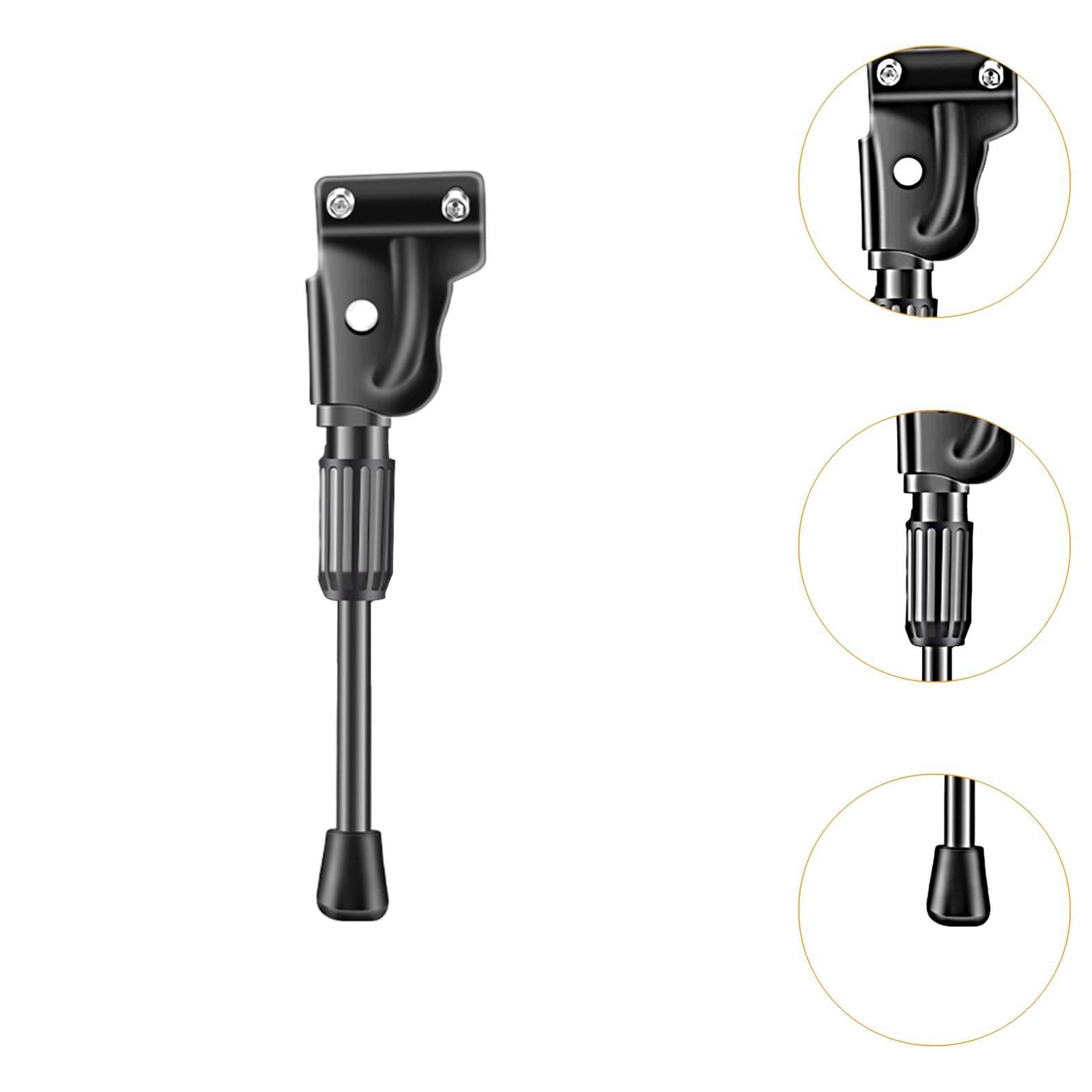 Menolana Kids Bike Kickstand Single Side Kickstand, Replaces Parking Rack, Easy to Install, Boys Girls Accessory Foot Kick Stand, Length 26cm