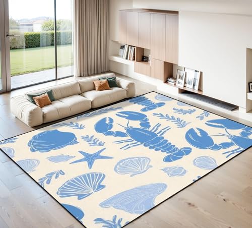 9x12 Area Rugs for Living Room Summer Seasonal Mediterranean Seamless