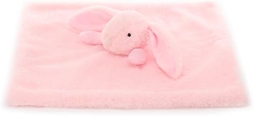 Vista 28 de Apricot Lamb Animales de peluche Conejo Crema Manta de Seguridad de Conejo Infantil Manta de Carácter Manta de lujo Snuggler Plush Baby Love(Conejo