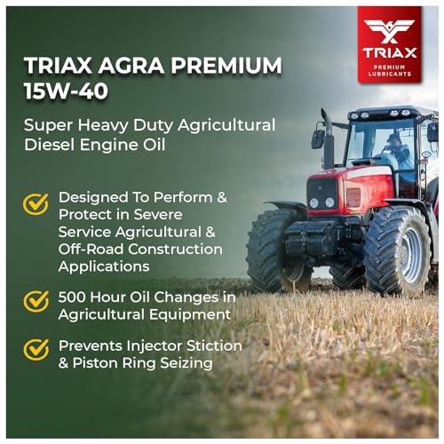 Aceite para motor TRIAX Agra Premium 15W-40 1 Galón miniatura 3