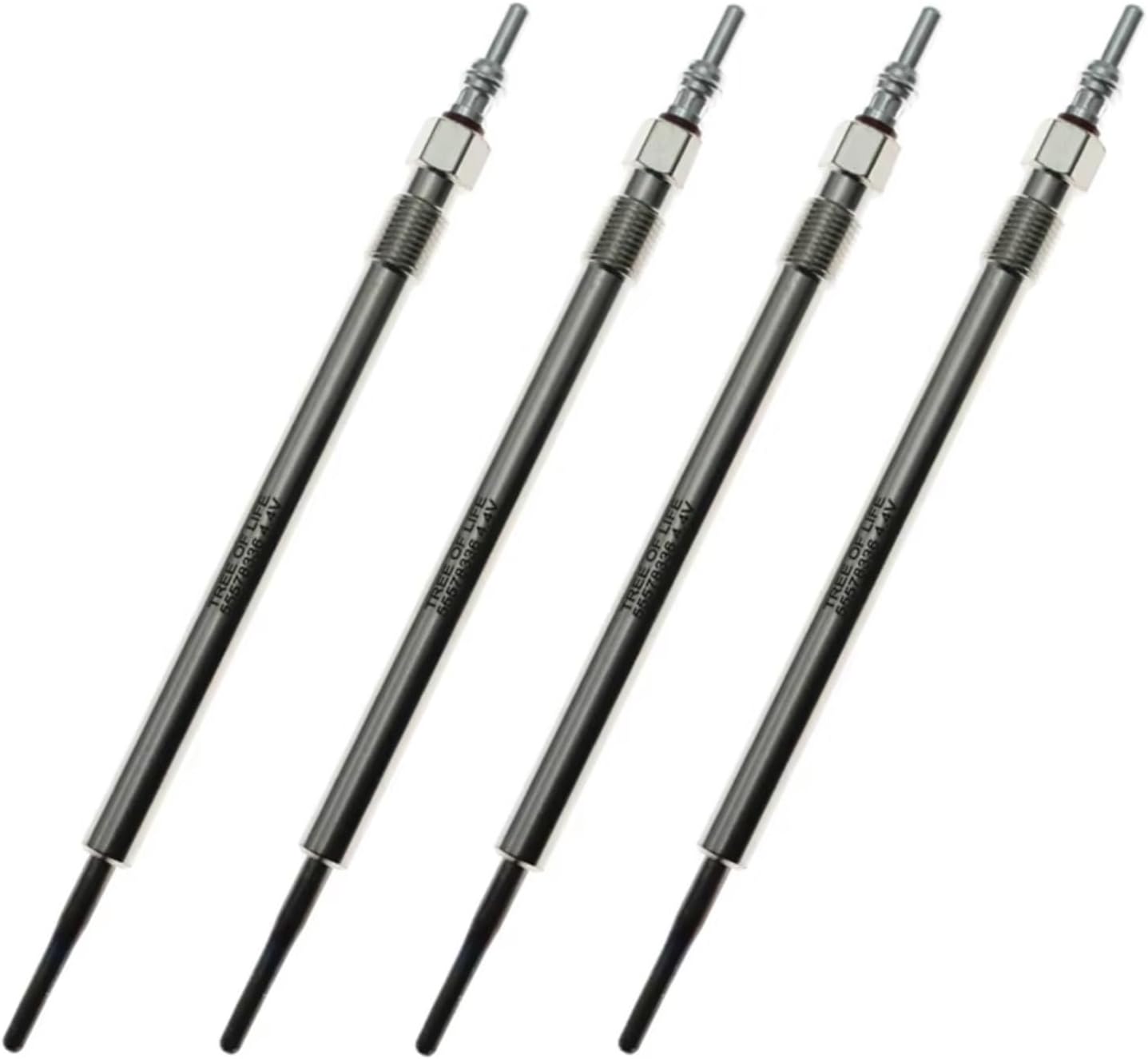 diesel heater glow plug Compatible With Opel For Zafira C Tourer 2012 2013 2014 2015 2016 2017 2018 2019 4.4V 2.0 CDTI Heater Glow Plugs Kit 55578336 1214109