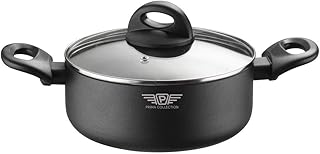 Pinti Aluminiowy garnek do pieczenia 24 cm Ø, 4,8 l seria POP Xylan powłoka nieprzywierająca indukcja