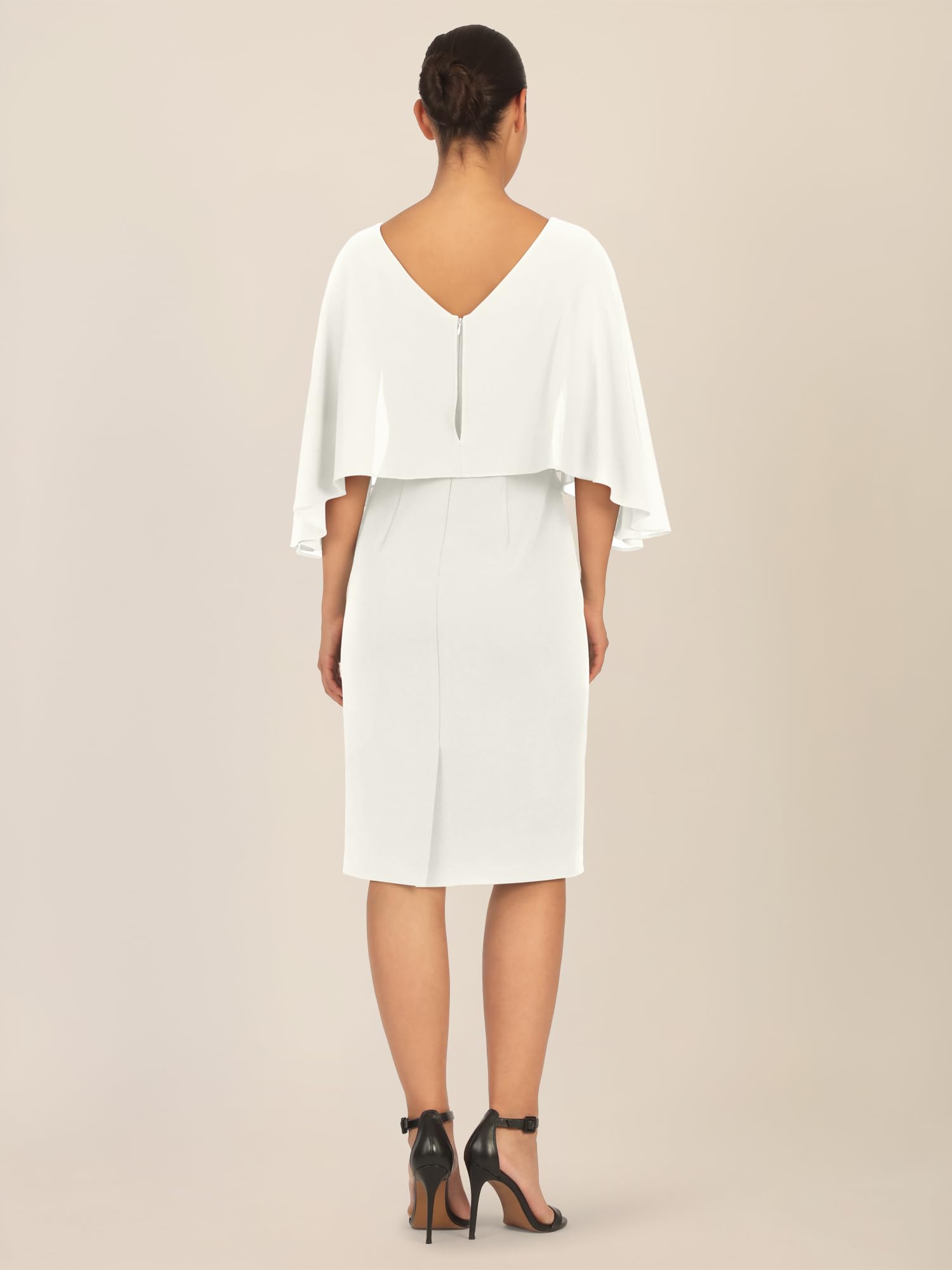 APART Fashion Sukienka koktajlowa Kobiety Kleid Mit Chiffoncape