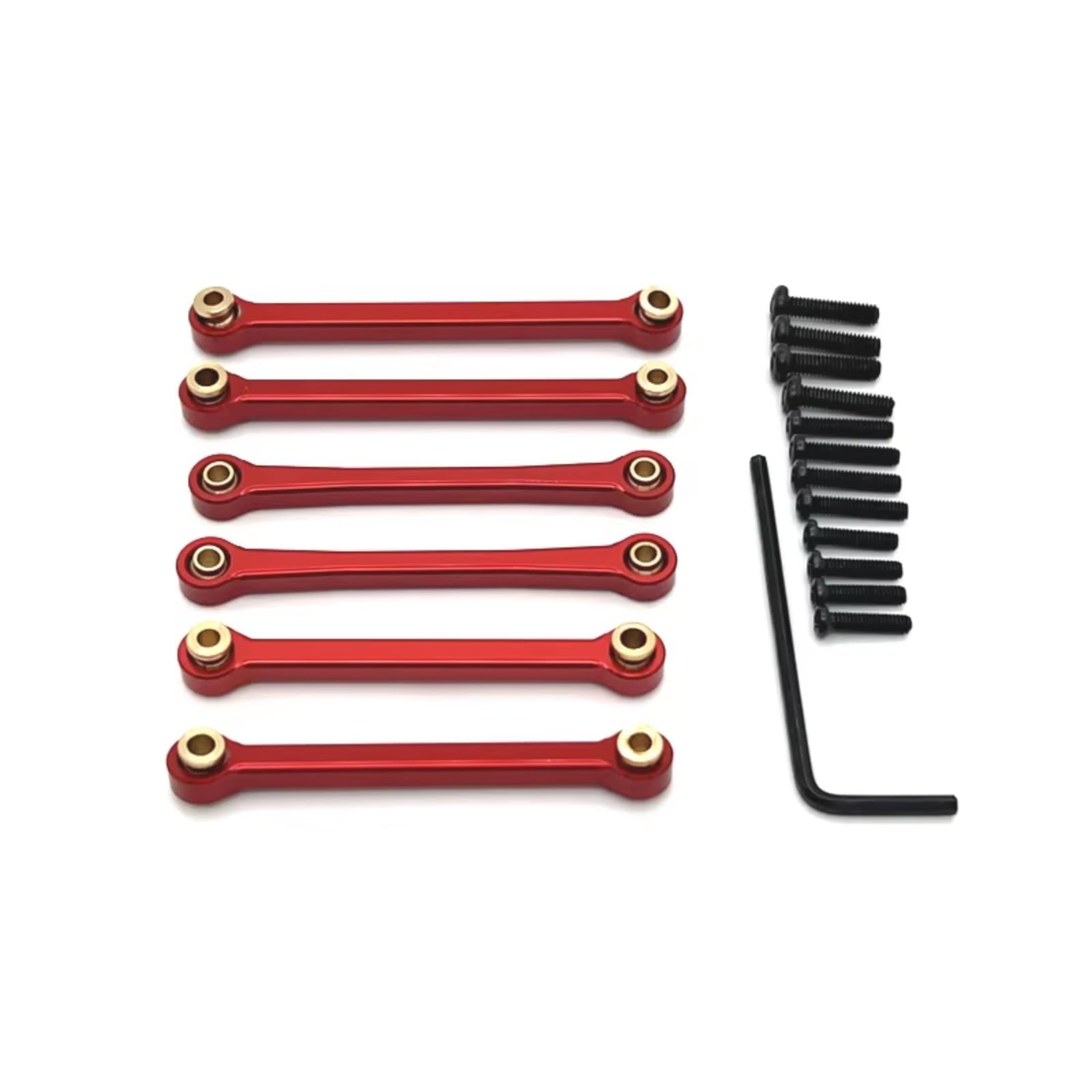 RC Jouets Modifications Pour WLtoys 144016 144018 1/14 Biellette Direction Avant Arrière Métal Pièces Voiture RC Mise À Niveau Remplacer Réparation Modifiée Remplacement