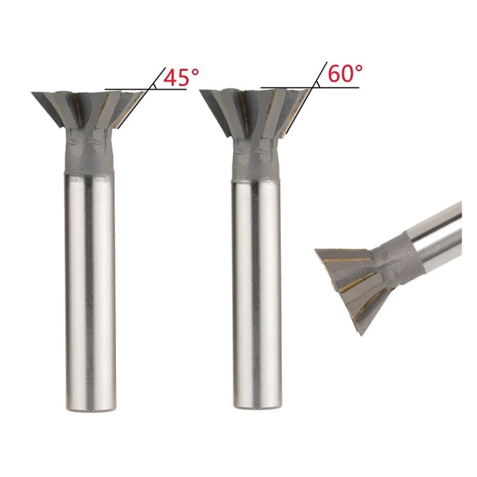 10mm HSS Dovetail Cutter – 60 Degree End Mill For Metalworking & CNC-1338571