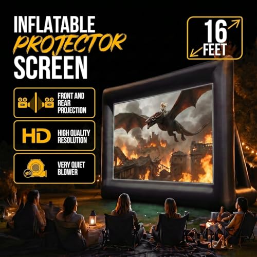 Portable Inflatable Movie Screen Outdoor