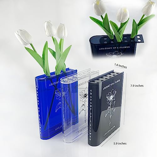 Le Marq Design CB1 Clear Book Vase For Flowers thumb #5