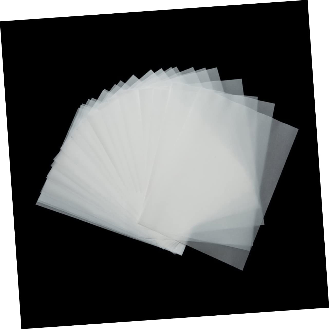PLAFOPE 300 Feuilles de Papier Calque Translucide Blanc A5 73g pour Calligraphie Chinoise et Dessin, pour Invitations et Apprentissage, pour Adolescents et Adultes