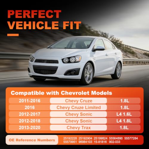 Image of Aluminum Engine Coolant Thermostat Housing Assembly Kit | for Chevrolet Cruze 2011-2016, Sonic 2012-2018, Trax 2013-2020 1.6L 1.8L, Replaces 25192228 55564890 25199824 902-033