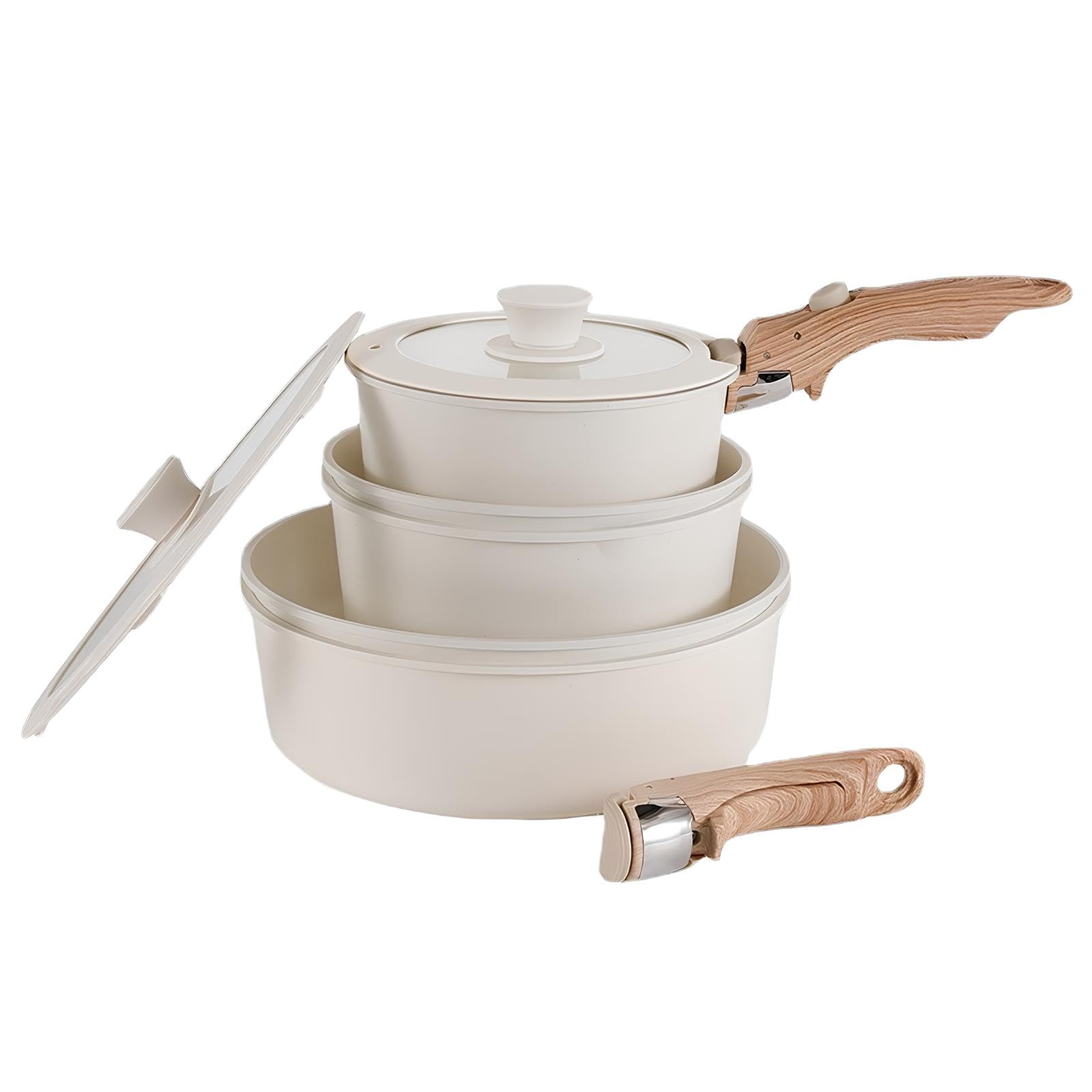 Ustensiles de cuisine antiadhésifs pour camping-car et voyage en plein air