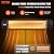 VEVOR Infrared Heater, 1500W Remote Control Electric Space Heater, LED Screen Patio Heater w/ 3 Speeds & Timer, Outdoor/Outdoor for Porch,Dining Room,Studio, with Stand & Mount to Ceiling/Wall,34in L